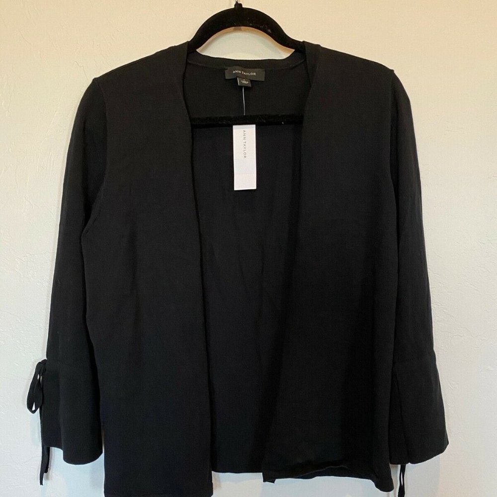 Ann Taylor 3/4 Bow Sleeve Cardigan NWT, S